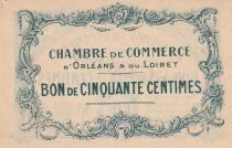 France Cinquante Centimes - Chambre de Commerce d\'Orl&eacute;ans et du Loiret - 1914 - Sp&eacute;cimen