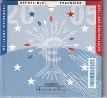 France Coffret BU - 1 centime &agrave; 2 euros - 2005