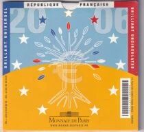 France Coffret BU - 1 centime &agrave; 2 euros - 2006
