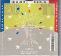 France Coffret BU - 1 centime &agrave; 2 euros - 2011