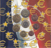 France Coffret BU France 2004 - 8 monnaies en euro