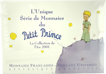 France Coffret monnaie de Paris BU FRANC 2001 - PETIT PRINCE / ST EXUPÉRY - FRANCE