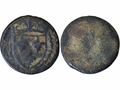 France Coin Weight - Gold Ecu, Charles VI - 15th Century