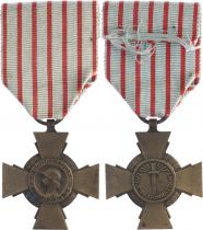 France Combatant\'s cross Medal - WWI  - 1914 -1918