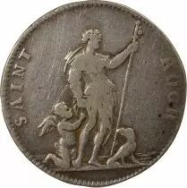 France Commissaire des Pauvres - Jeton Argent, Eglise Saint Roch - 1686 Paris