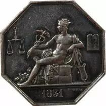 France Commissaires Experts du Gouvernement - Jeton Argent 1831