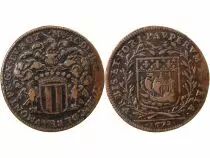 France Comte De Beaumont, Achille De Harlay - Jeton Cuivre 1672