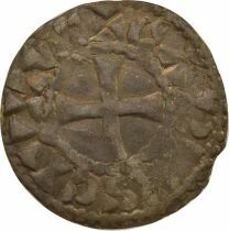 France Comt&eacute; de Chartres, Eudes I - Denier Argent - 980 / 1000