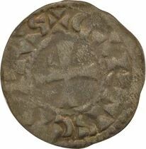 France Comt&eacute; de Chartres, Eudes I - Denier Argent - 980 / 1000