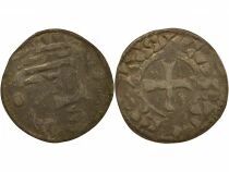 France Comt&eacute; de Chartres, Eudes I - Denier Argent - 980 / 1000