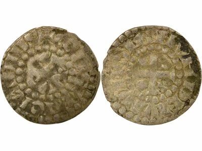France Comt� du Maine, au nom d\'Herbert I - Denier - 1015 / 1246 Le Mans