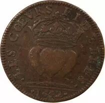 France Conseil du Roi, Louis XIII - Jeton Cuivre 1642