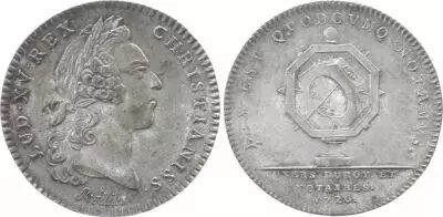 France Conseillers du Roi et Notaires - 1720 - Buste de Louis XV