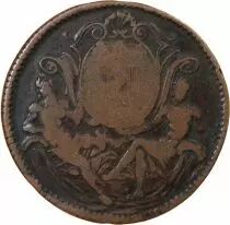 France Consulat de Lyon, Les Quatre Echevins  Jeton Cuivre 1723