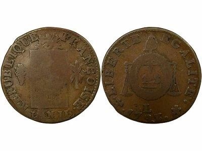 France Convention - Sol � la Balance - 1793 L Bayonne