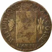 France Convention - Sol Aux Balances - 1793 T Nantes