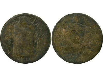 France Convention - Sol with Balance - 1793 BB Strasbourg