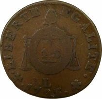 France Convention - Sol with Balance - 1793 L Bayonne