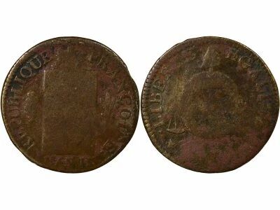France Convention - Sol with Balance - 1793 MA Marseille
