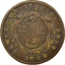 France Corporation des Merciers - Jeton Cuivre - 1682