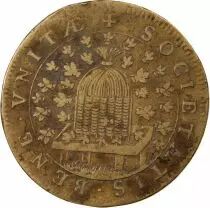 France Corps des marchands réunis  Jeton Laiton