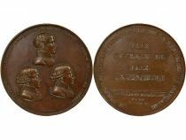 France Corps L&eacute;gislatif - M&eacute;daille Bronze, Paix d\'Amiens - 20 Mai 1802