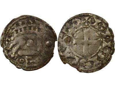 France County of Blois, under Theobald III - Silver Denier - 1050 / 1090 Blois