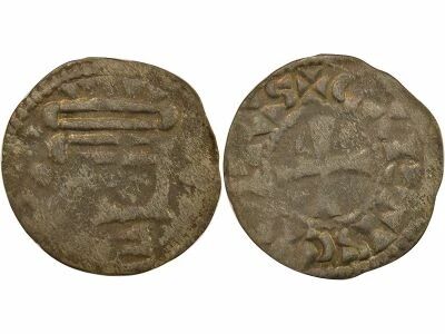 France County of Chartres, Eudes I - Silver Denier - 980 / 1000
