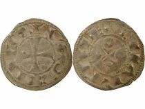 France County of La Marche, Hugues IX / X - Silver Denier - 1199 / 1249