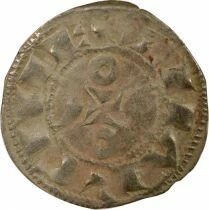 France County of La Marche, Hugues IX / X - Silver Denier - 1199 / 1249