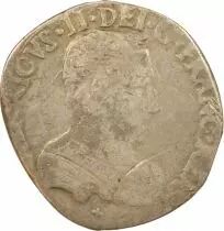 France Dauphine, Francis II - Silver Teston, in the name of Henri II - 1560 Z Grenoble