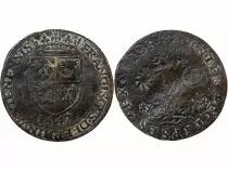 France Dauphiné, François II  Jeton 1547 Rare