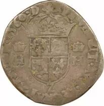 France Dauphiné, François II - Teston Argent, au nom de Henri II - 1560 Z Grenoble