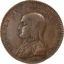 France Directoire, Bonaparte  Jeton Cuivre An 6 (1797 / 1798)