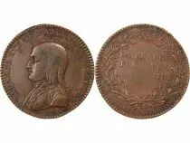 France Directoire, Bonaparte  Jeton Cuivre An 6 (1797 / 1798)