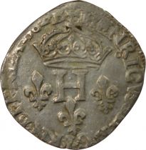 France Double sol parisis - Henri III - 1582 N Montpellier