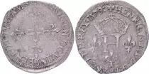 France Double sol parisis - Silver - 1579 D Lyon