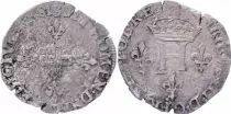 France Double sol parisis - Silver - 1581 S Reims