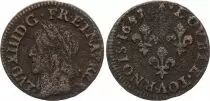 France Double tournois - Louis XIII - 1642