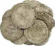 France Douzain aux Croissants - Henri II - 1549-1559