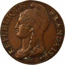 France Dupr&eacute; - 5 Centimes, Petit Module - An 4 A Paris
