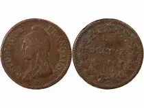 France Dupré - 5 Centimes An 5 BB Strasbourg