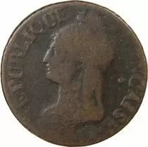 France Dupré - 5 Centimes An 5 R Orleans