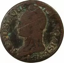 France Dupré - 5 Centimes An 8 W Lille