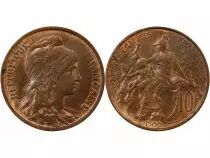 France Dupuis  - 10 Centimes 1900