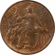 France Dupuis  - 10 Centimes 1900