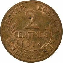 France Dupuis - 2 Centimes - 1914 Paris
