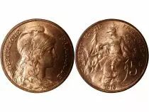 France Dupuis - 5 Centimes 1913