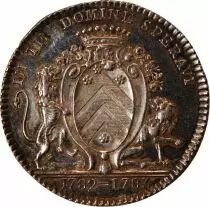 France Echevins & Maire De Nantes - Jeton Argent 1783 \ Jean Jacques Berrouette\ 