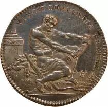 France Echevins & Maire De Nantes - Jeton Argent A L\'Hercule R2